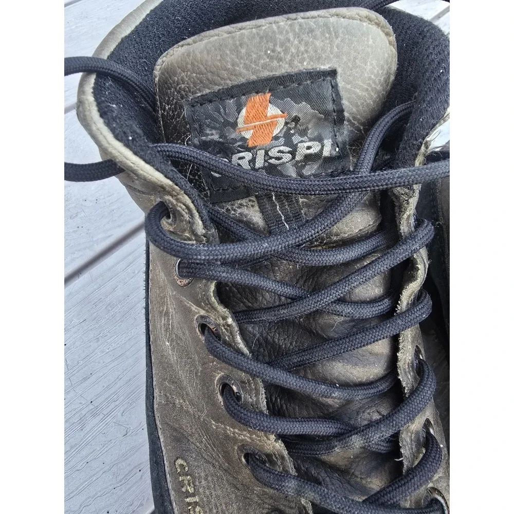 Crispi Monaco GTX Hiking Boots Mens US 9 EU 42 Leather Gore-Tex Tan/Hazelnut